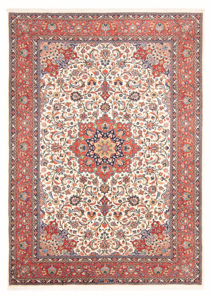 Sarough Teppich 202x289cm - Perserteppich - creme
