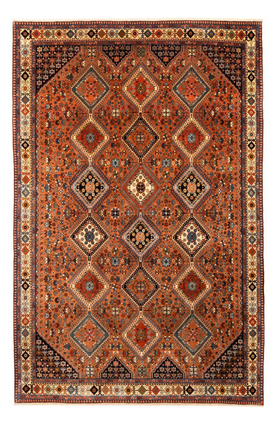 Yalameh Teppich 202x305cm - Perserteppich - terrakotta