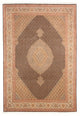 Täbriz - 50 Raj Teppich 200x297cm - Perserteppich - dunkelblau
