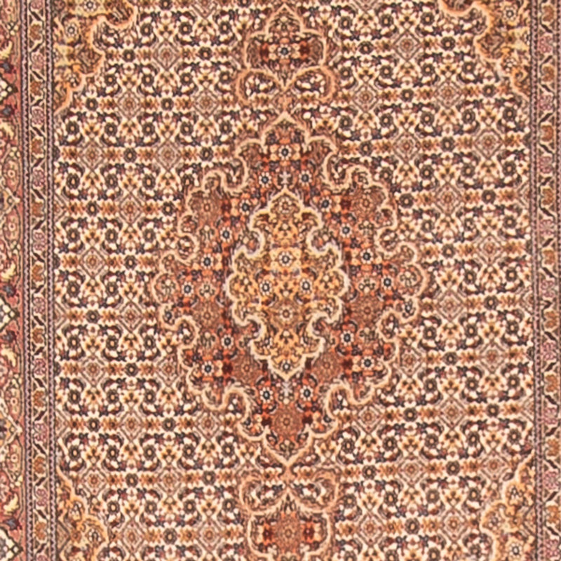 Täbriz - 50 Raj Teppich 80x400cm - Perserteppich - beige