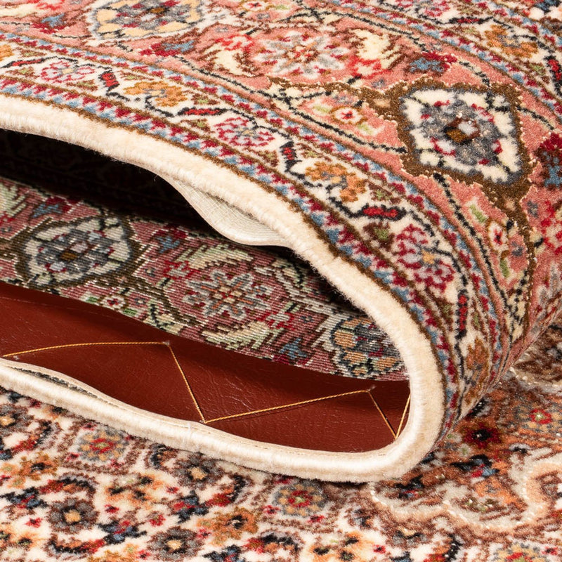 Täbriz - 50 Raj Teppich 80x400cm - Perserteppich - beige
