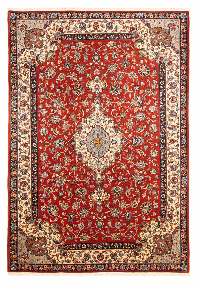 Maschad Teppich 208x315cm - Perserteppich - rot