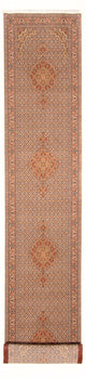 Täbriz - 50 Raj Teppich 78x407cm - Perserteppich - beige