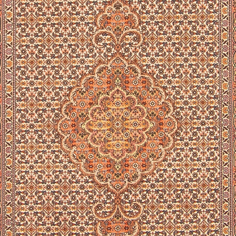 Täbriz - 50 Raj Teppich 78x407cm - Perserteppich - beige