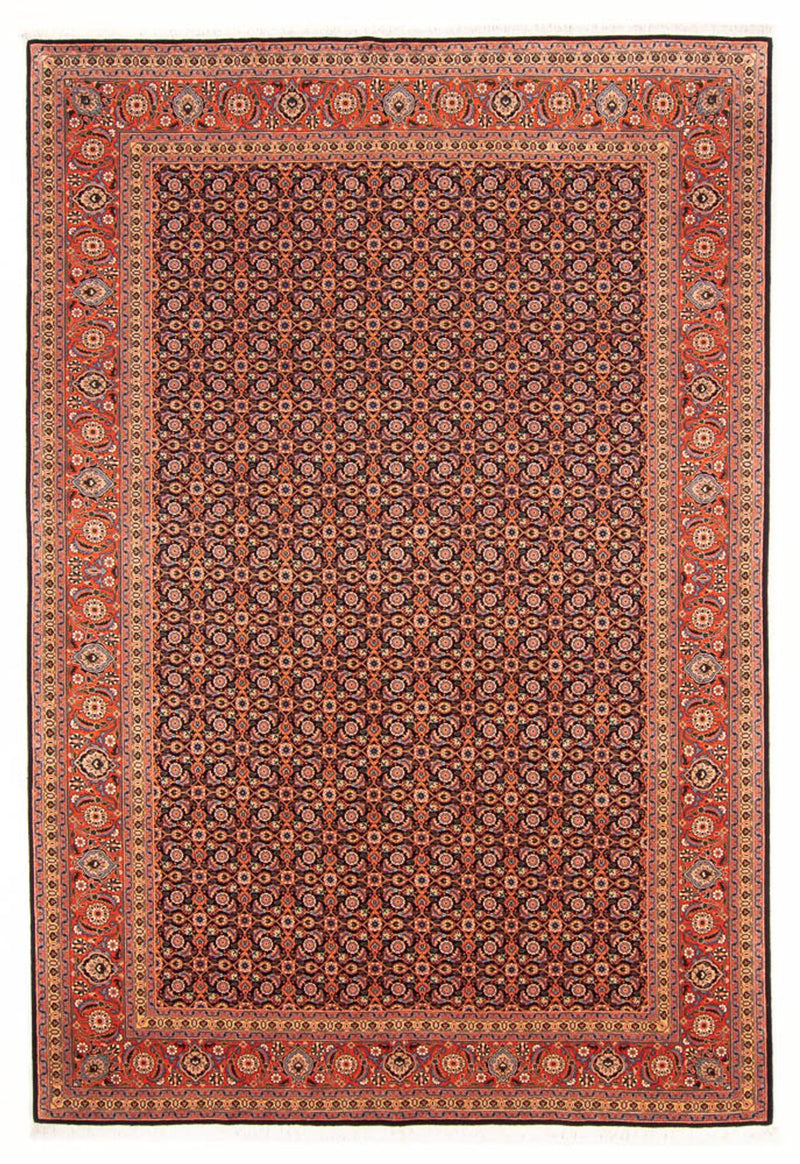 Täbriz - 50 Raj Teppich 200x296cm - Perserteppich - rost