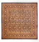 Ghom - Seide Teppich 243x247cm - Perserteppich - dunkelbeige