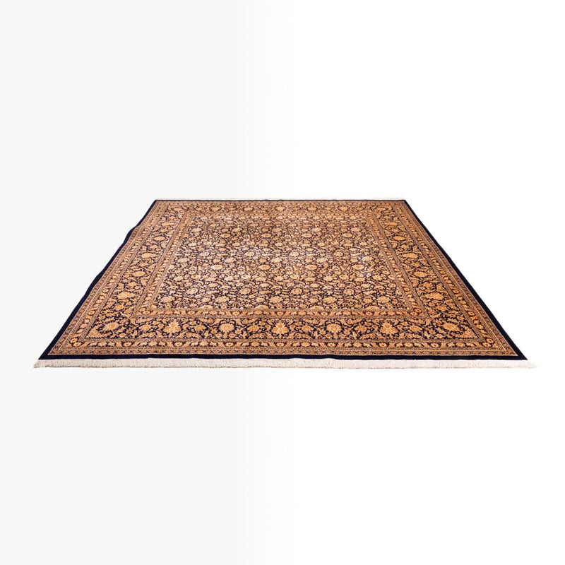 Ghom - Seide Teppich 243x247cm - Perserteppich - dunkelbeige