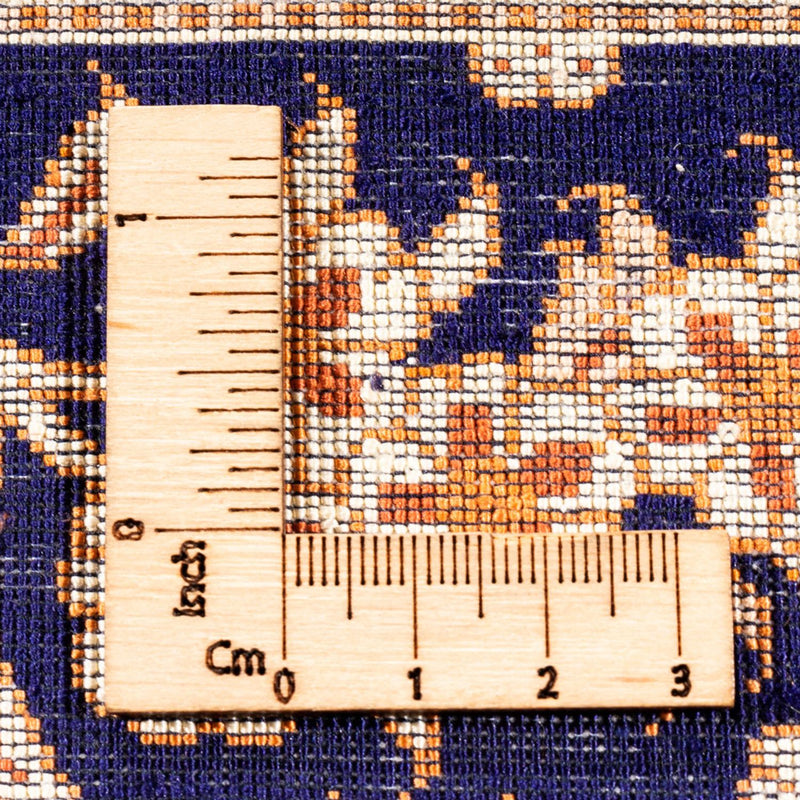 Ghom - Seide Teppich 243x247cm - Perserteppich - dunkelbeige