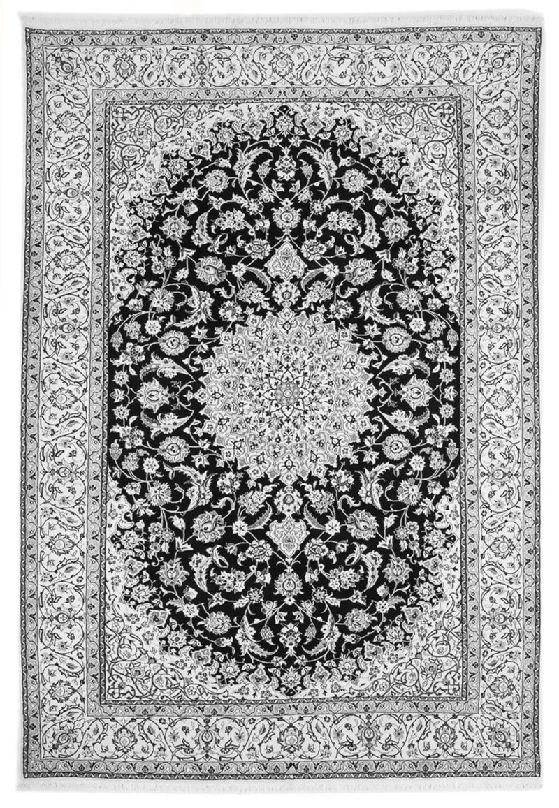 Nain Teppich 200x304cm - Perserteppich - dunkelblau