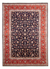 Yazd Teppich 200x292cm - Perserteppich - dunkelblau – product image