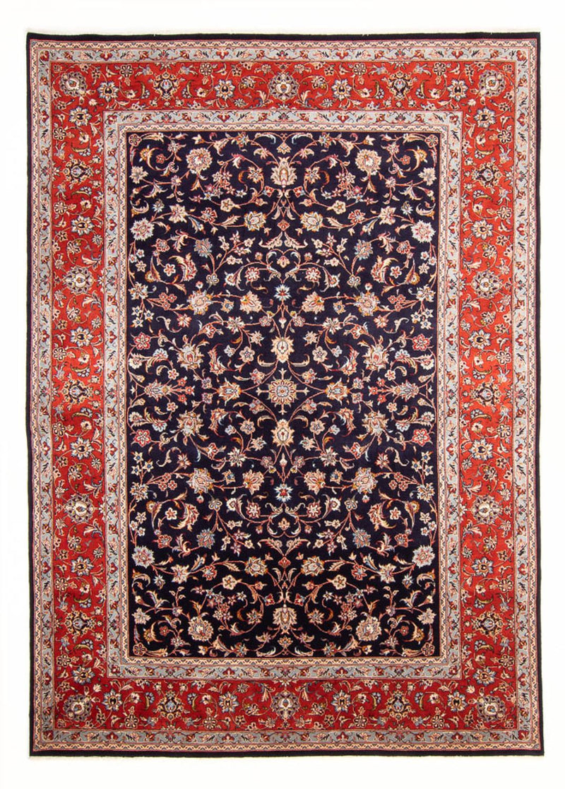 Yazd Teppich 200x292cm - Perserteppich - dunkelblau
