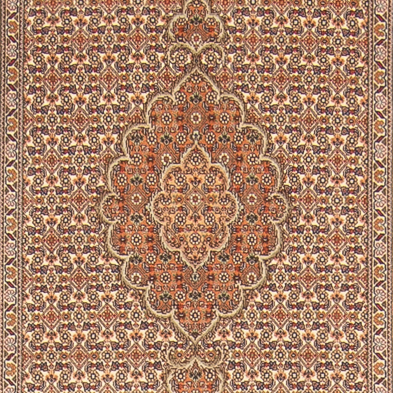 Täbriz - 50 Raj Teppich 82x403cm - Perserteppich - beige