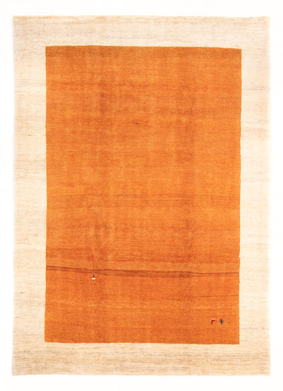 Gabbeh Persisch Teppich 239x313cm - Perserteppich Wollteppich - gold