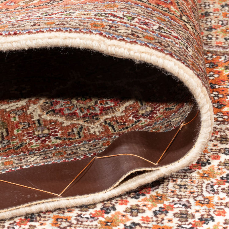 Täbriz - 50 Raj Teppich 195x304cm - Perserteppich - dunkelbeige