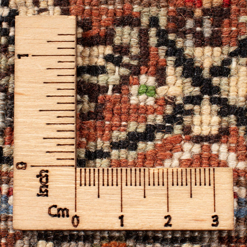Täbriz - 50 Raj Teppich 195x304cm - Perserteppich - dunkelbeige