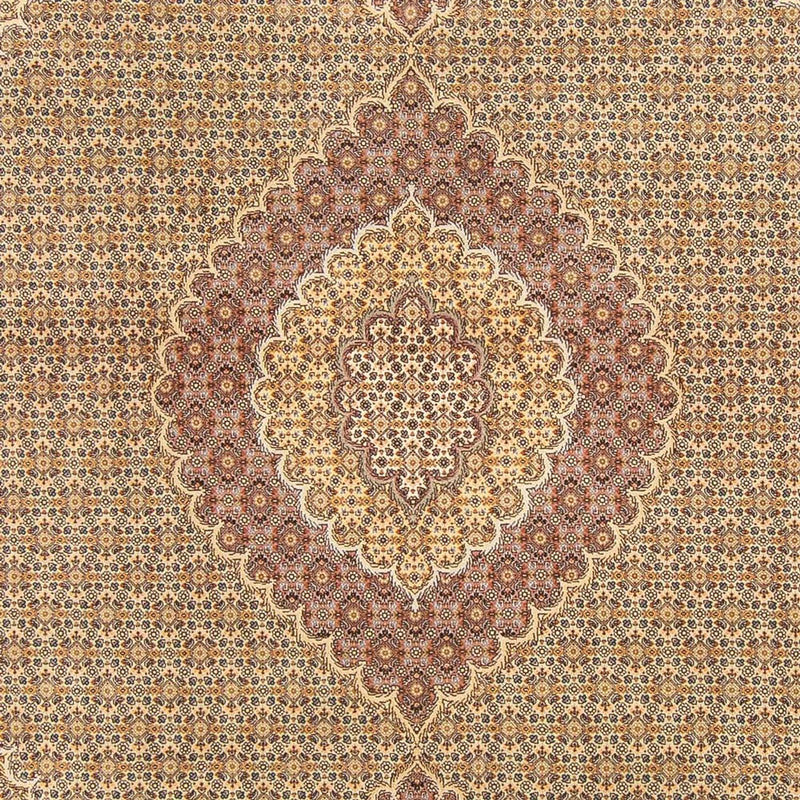 Täbriz - 50 Raj Teppich 200x300cm - Perserteppich - sand
