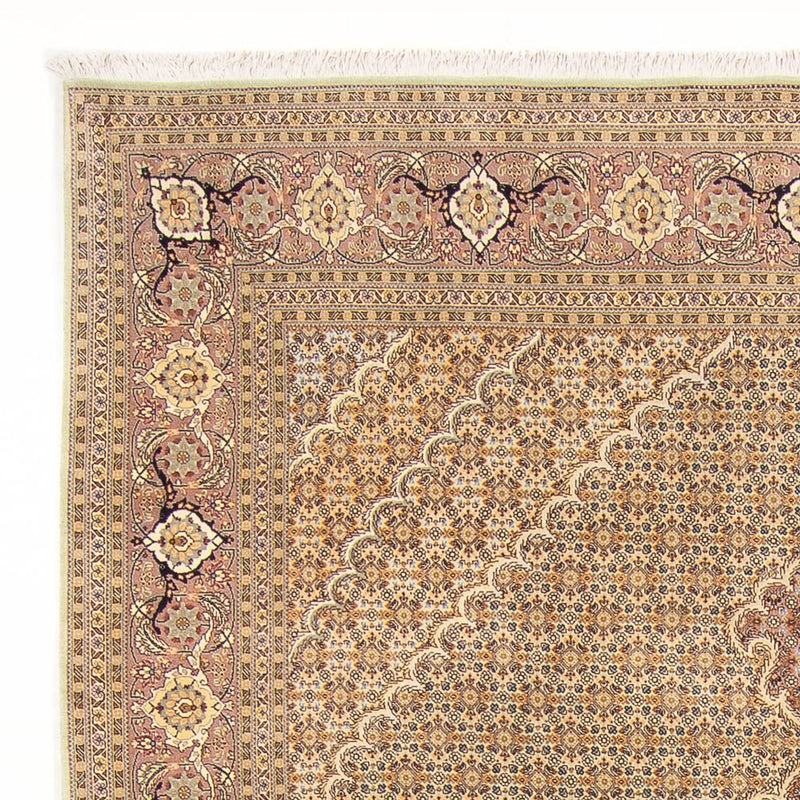 Täbriz - 50 Raj Teppich 200x300cm - Perserteppich - sand