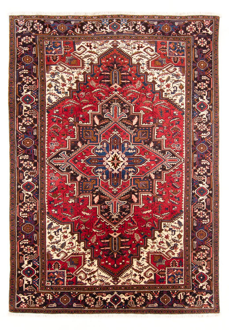 Heriz Teppich 200x296cm - Perserteppich - rot