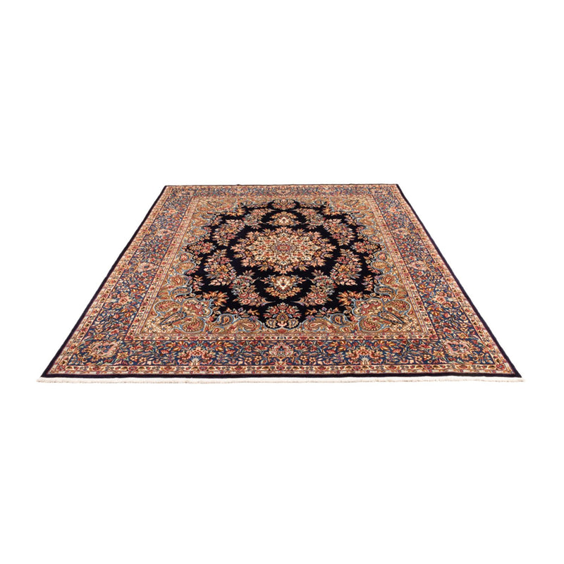Kerman Teppich 194x248cm - Perserteppich - dunkelblau