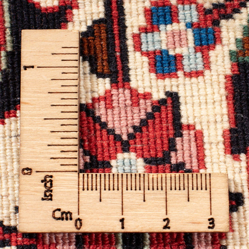 Bidjar Teppich 217x272cm - Perserteppich - dunkelrot