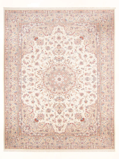 Täbriz - 50 Raj Teppich 247x343cm - Perserteppich - creme