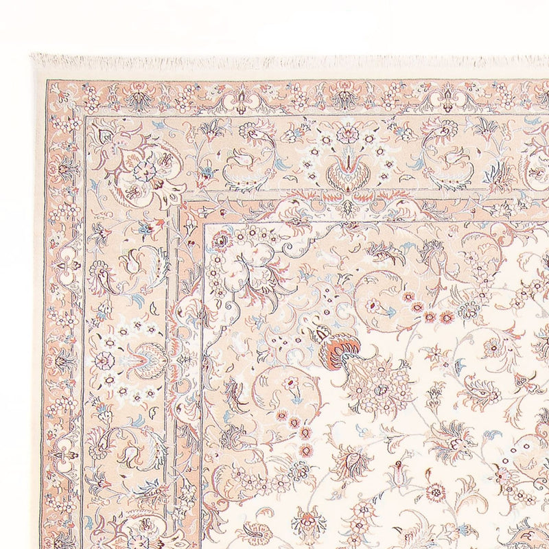 Täbriz - 50 Raj Teppich 247x343cm - Perserteppich - creme
