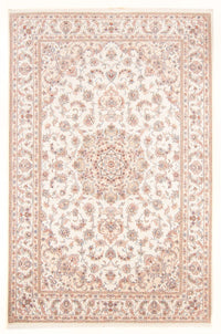 Täbriz - 50 Raj Teppich 202x304cm - Perserteppich - creme – product image