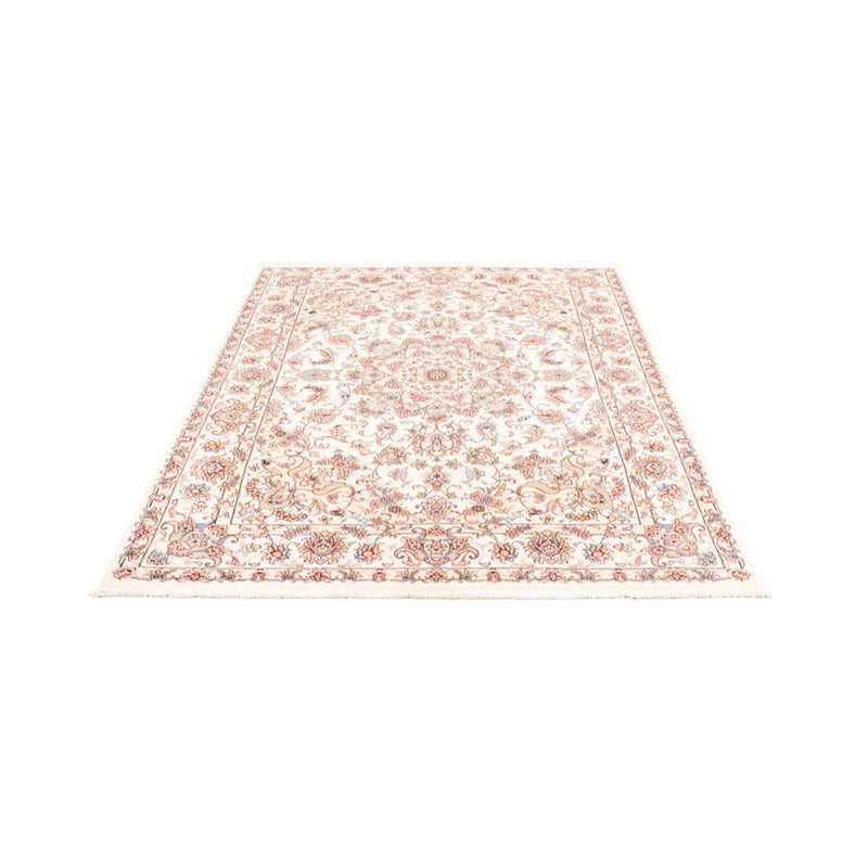 Täbriz Teppich 147x200cm - Perserteppich - creme