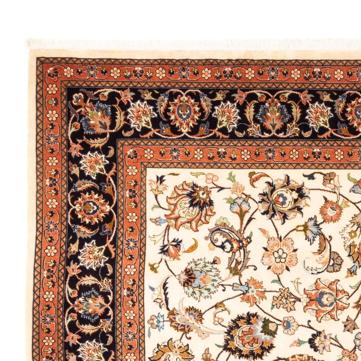 Maschad Teppich 212x278cm - Perserteppich - creme