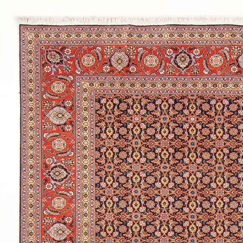 Täbriz - 50 Raj Teppich 200x290cm - Perserteppich - dunkelblau