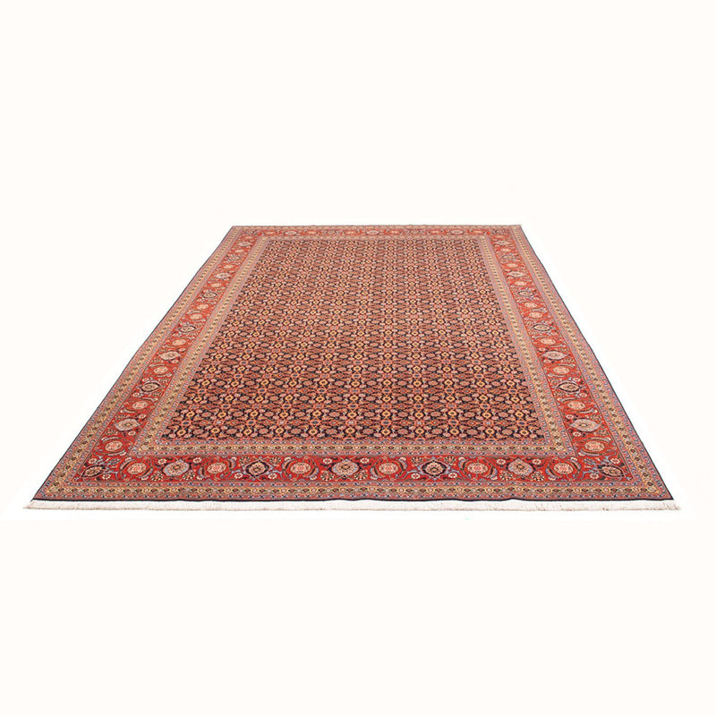 Täbriz - 50 Raj Teppich 200x290cm - Perserteppich - dunkelblau