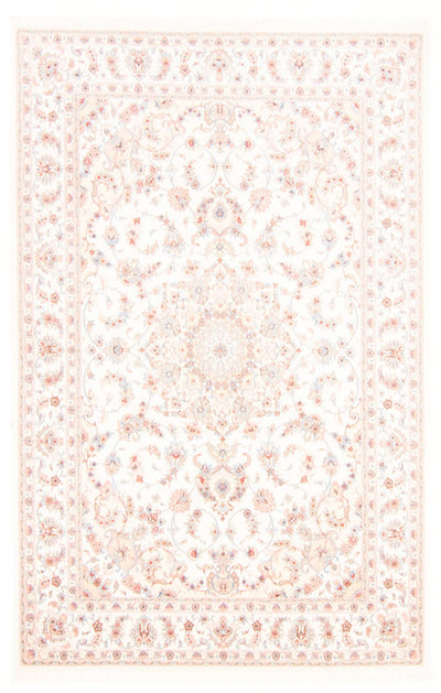 Täbriz - 50 Raj Teppich 169x240cm - Perserteppich - creme