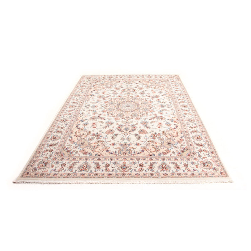 Täbriz - 50 Raj Teppich 169x240cm - Perserteppich - creme