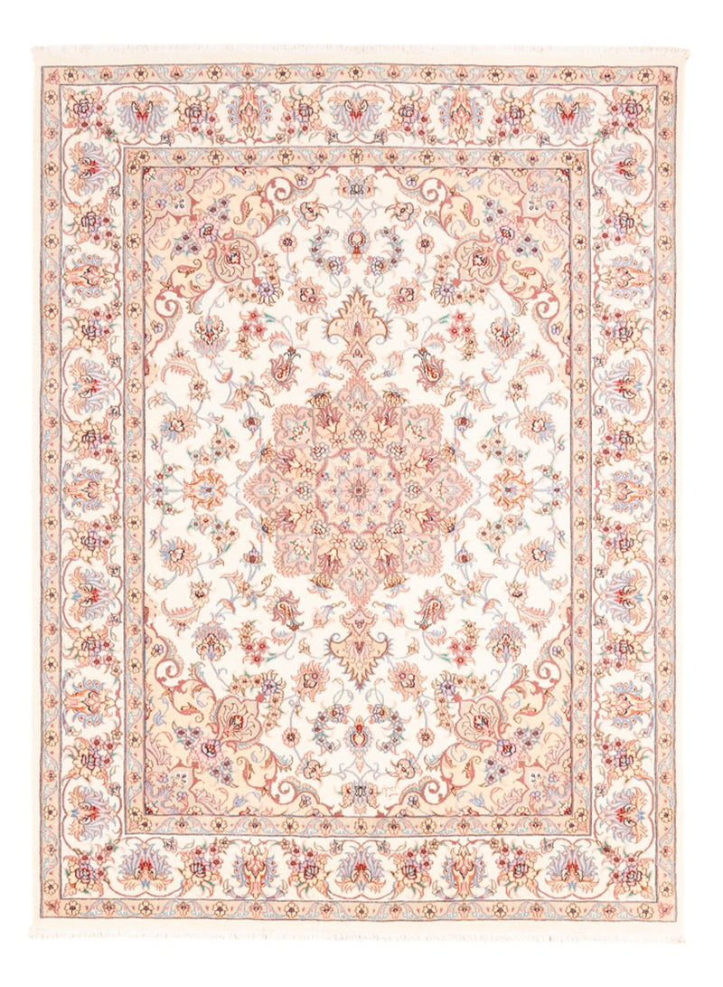 Täbriz Teppich 149x198cm - Perserteppich - creme