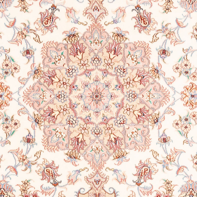 Täbriz Teppich 149x198cm - Perserteppich - creme