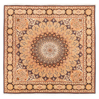 Täbriz - 50 Raj Teppich 200x200cm - Perserteppich - hellbeige – product image