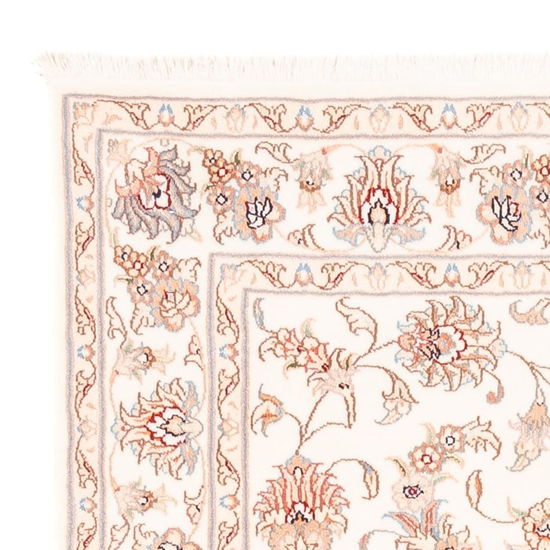 Täbriz Teppich 117x176cm - Perserteppich - creme