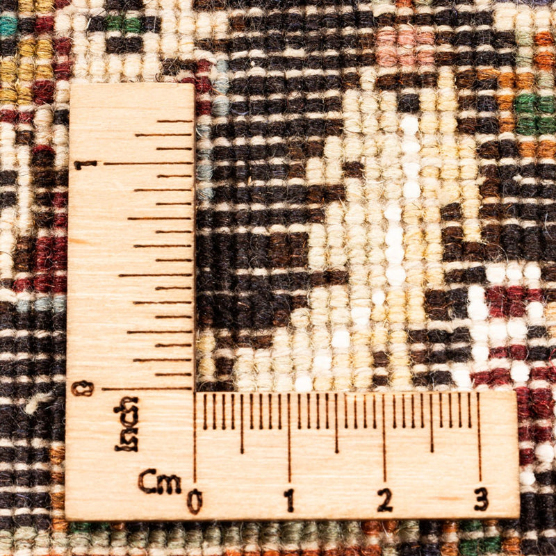Täbriz - 50 Raj Teppich 198x203cm - Perserteppich - dunkelbeige