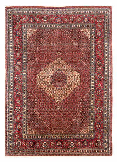 Täbriz - 50 Raj Teppich 202x290cm - Perserteppich - dunkelrot