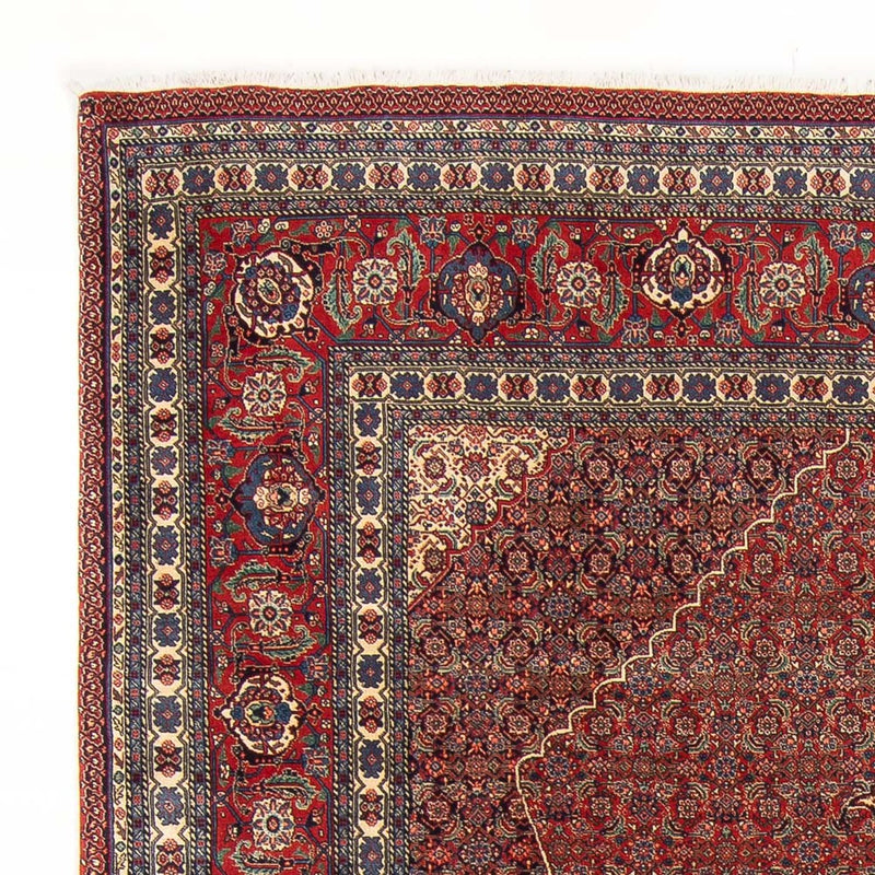 Täbriz - 50 Raj Teppich 202x290cm - Perserteppich - dunkelrot