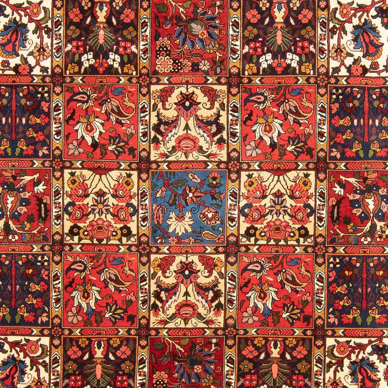 Bachtiar Teppich 210x314cm - Perserteppich - dunkelrot