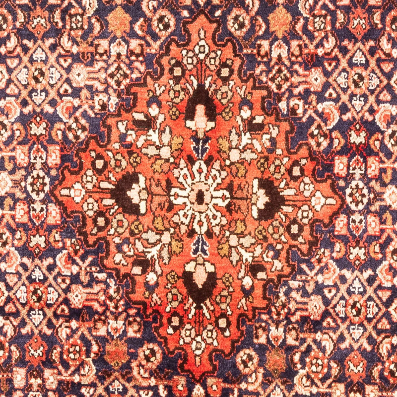 Hosseinabad Teppich 163x322cm - Perserteppich - dunkelblau