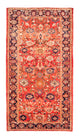Hamadan Teppich 150x278cm - Perserteppich - rot