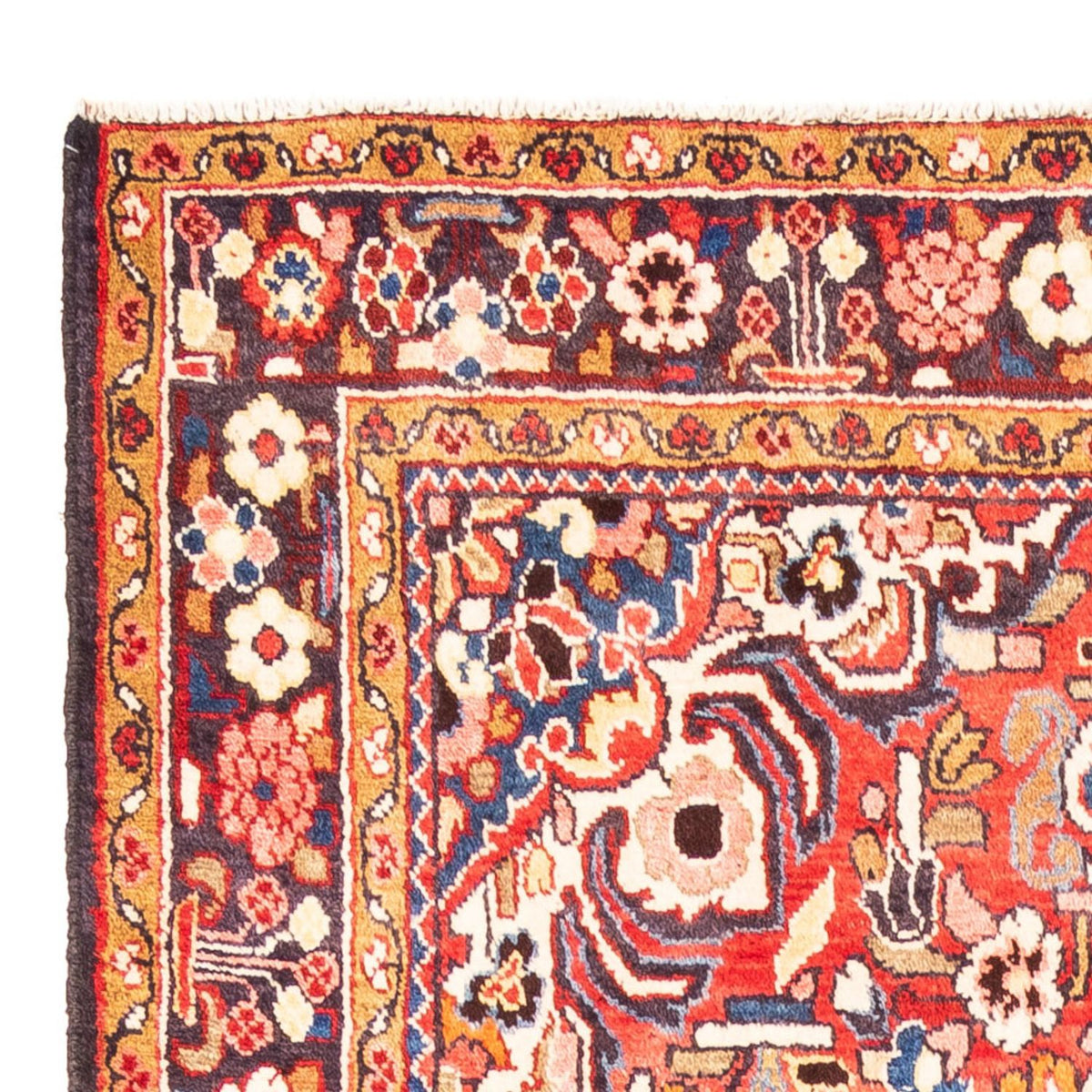 Hosseinabad Teppich 160x310cm - Perserteppich - rot