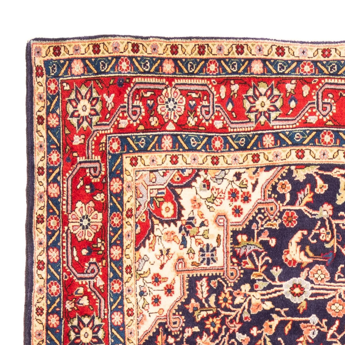Kolyai Teppich 156x282cm - Perserteppich - dunkelblau