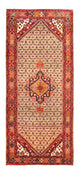 Hamadan Teppich 135x307cm - Perserteppich - dunkelblau