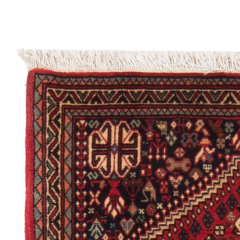Abadeh Teppich 70x155cm - Perserteppich - rot