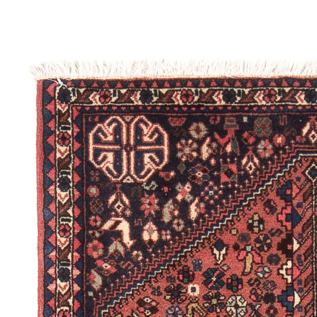 Abadeh Teppich 73x155cm - Perserteppich - rot