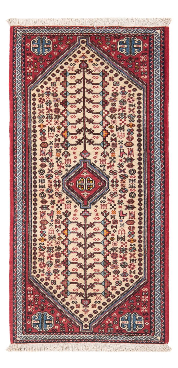 Abadeh Teppich 63x147cm - Perserteppich - creme