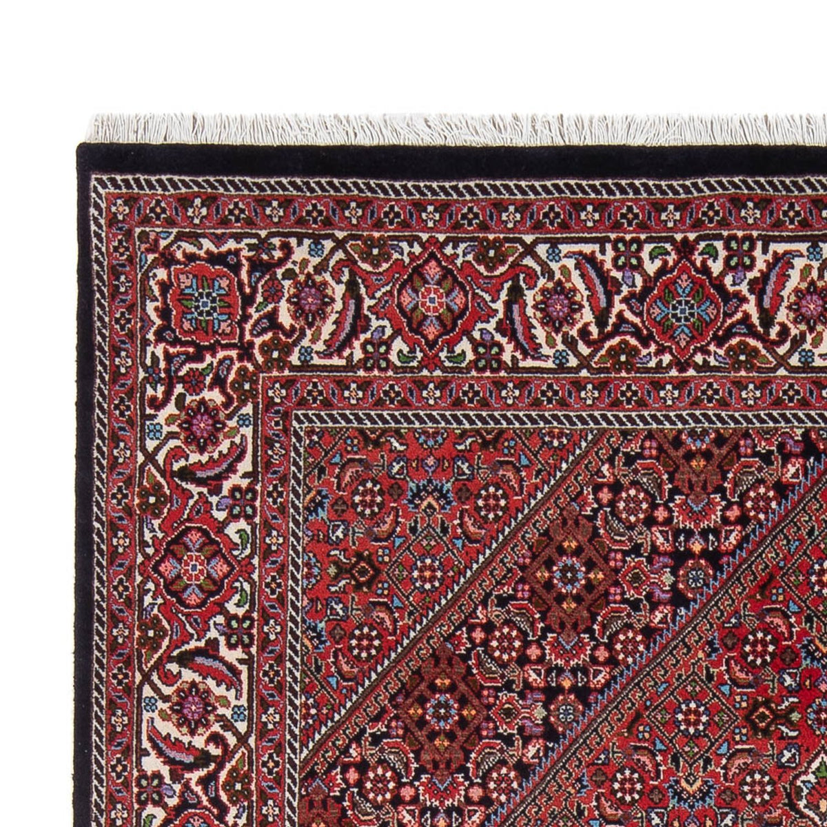Bidjar - Bukan Teppich 142x207cm - Perserteppich - dunkelrot